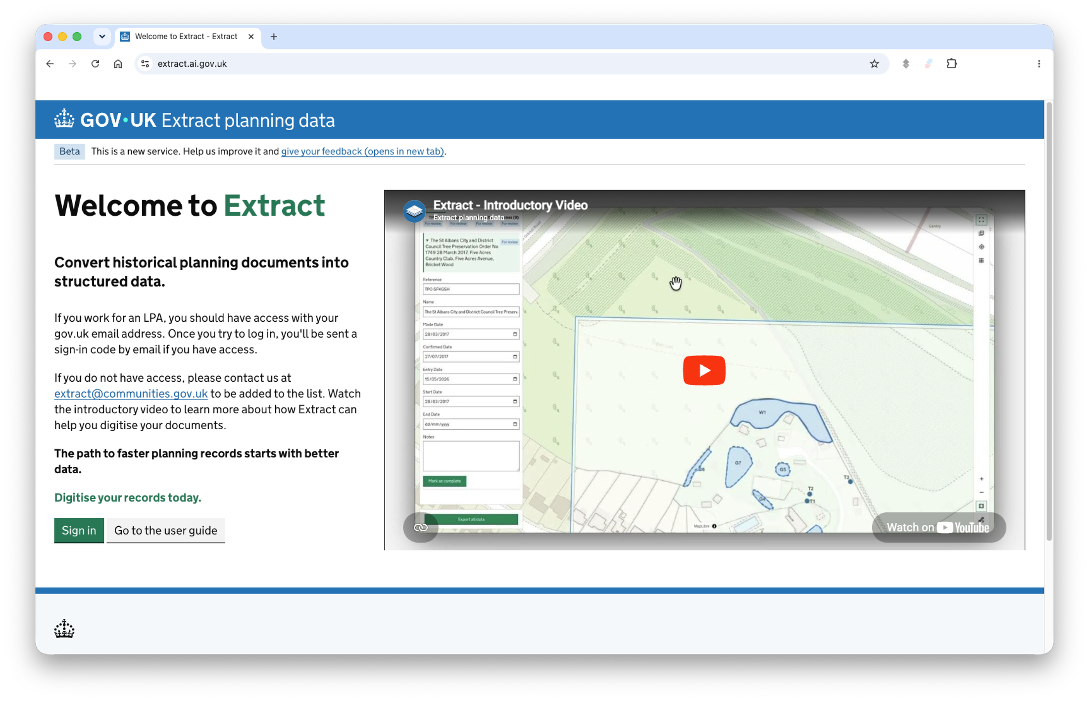 Project Extract Extract: what it takes to ship in government - Incubator for AI
